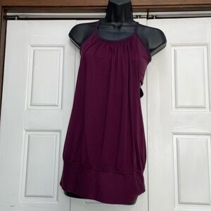 Lululemon Burgundy Sports Bra Tank-4